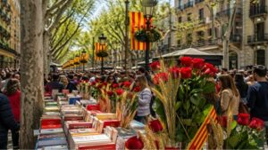 Сант Жорди: празник на книгите и любовта в Каталуния